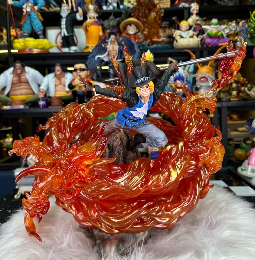ワンピース ATT サボ ガレージキット ガレキ スタチュー フィギュア ワンピース 革命軍 サボ ガレージキット フィギュア スタチュー 塗装