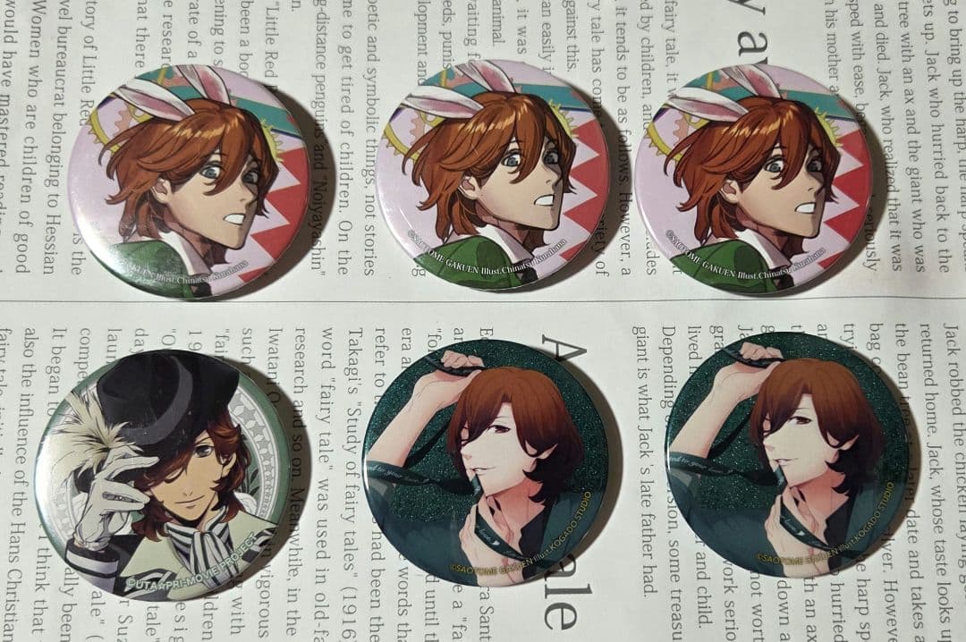 うたプリ 寿嶺二 嶺二 缶バッジ 6点 - メルカリ