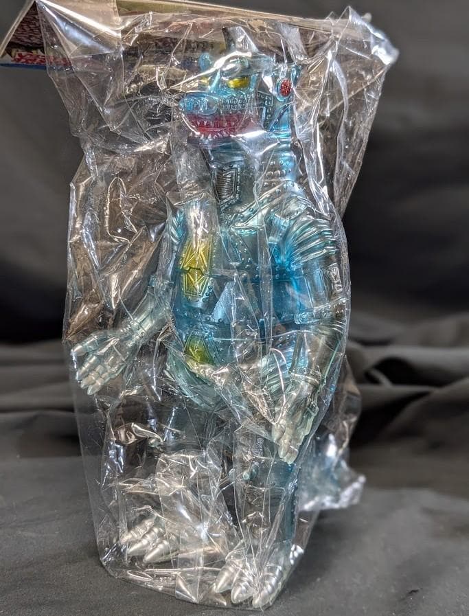 メカゴジラ「ゴジラ対メカゴジラ」（ブルマァク復刻）クリア成型ソフビフィギュア ブルマァク／メカゴジラ（クリア） | 新潟の大人も子供も楽しめる