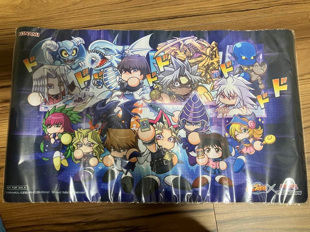 遊戯王　パワプロ　コラボ　プレイマット　未開封　1000枚限定　プロモ　抽選 遊戯王×実況パワフルプロ野球 コラボキャンペーン 第3弾【パワスピ
