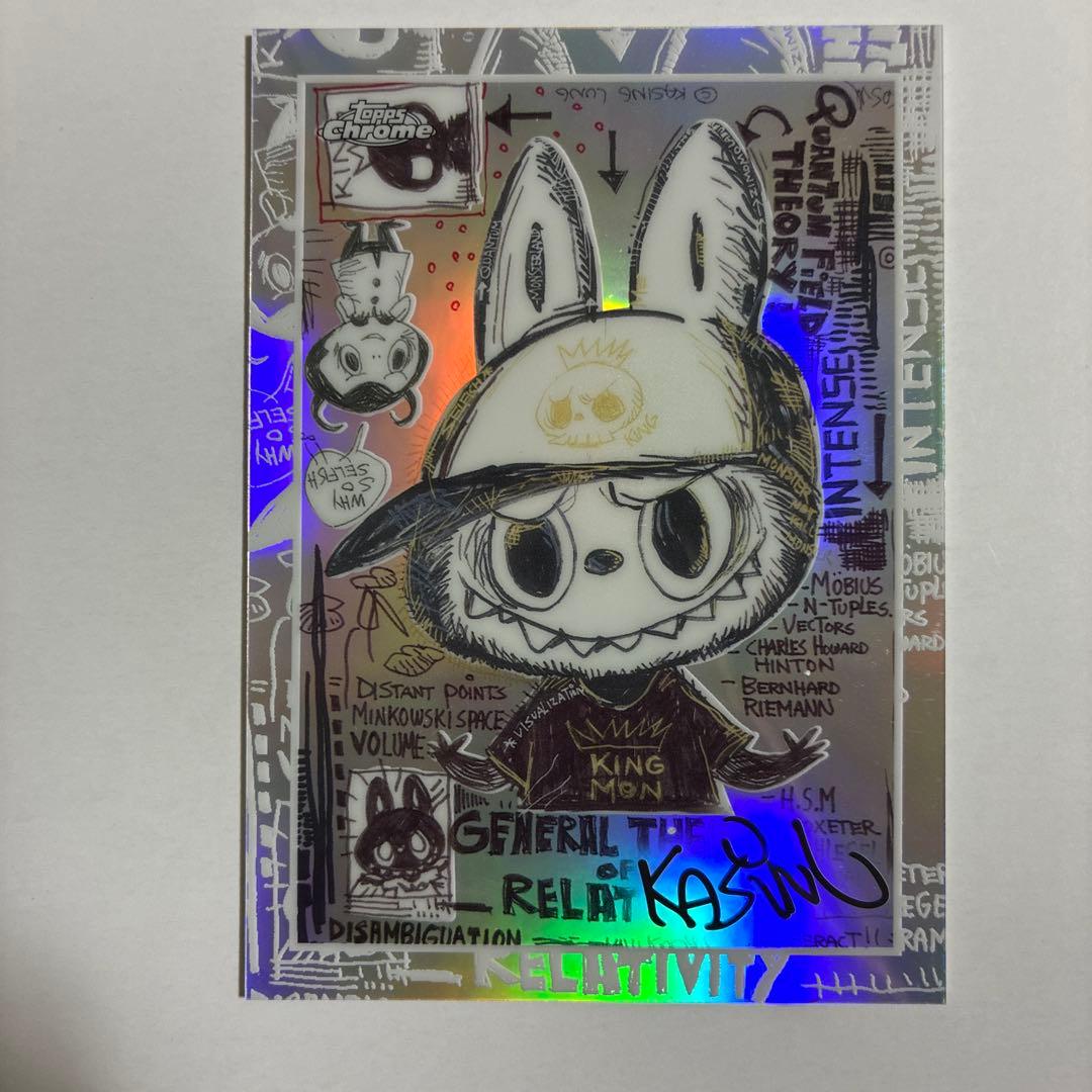 【最安値】topps Labubu サインカード 2025 Topps Chrome Labubu