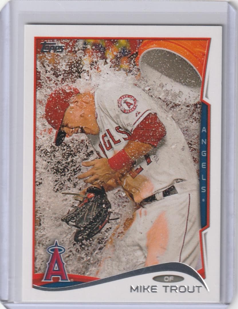 2014 Topps SSP マイク・トラウト　GATORADE イメージ 2014 Topps SSP マイク・トラウト GATORADE イメージ Topps Mike Trout