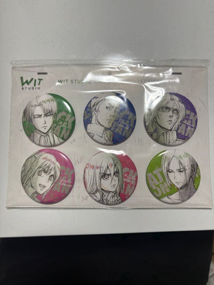 進撃の巨人　WIT STUDIO 缶バッジコレクション フィギュアメーカーGift -WIT STUDIO 缶バッジコレクション 進撃の巨人