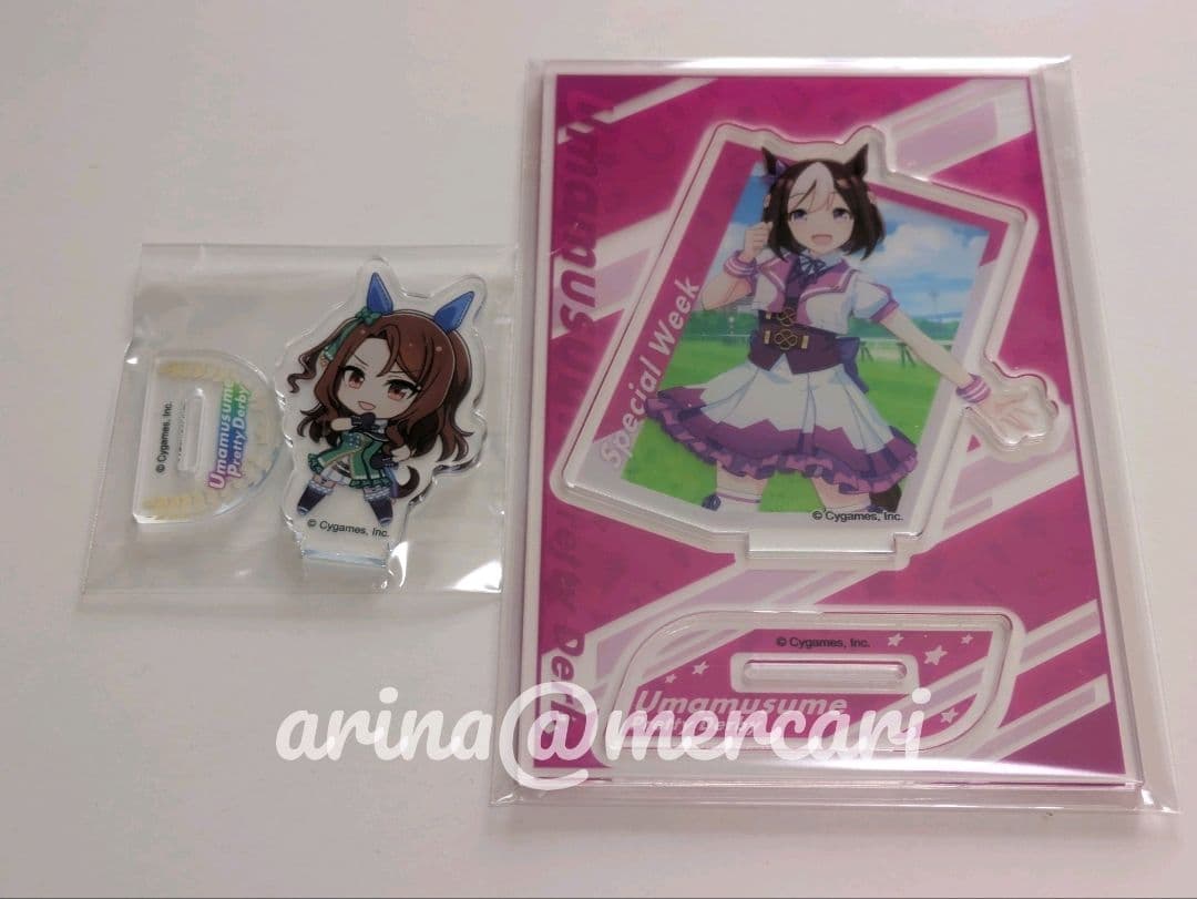 ウマ娘 スペシャルウィーク キングヘイロー アクリルスタンド - メルカリ