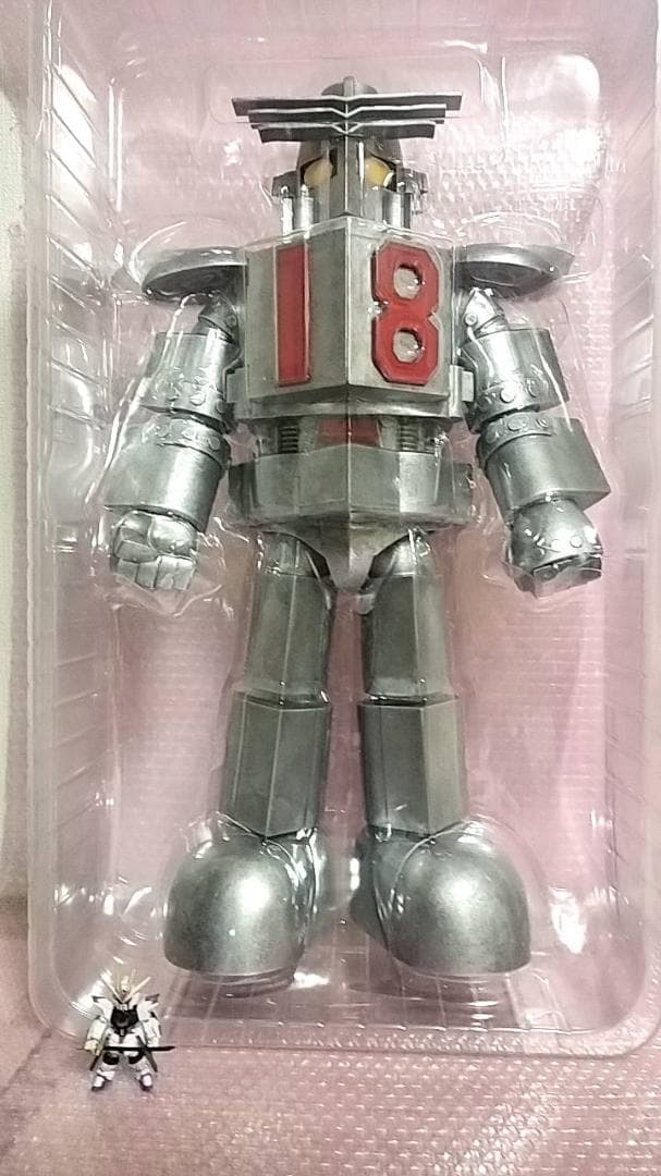 60cm 新品 大鉄人18　ワンエイト　ポピー ジャンボ　JV-02　大鉄人17 Tetsujin Kyodai 18] TV version & BLACK version One Eight-like