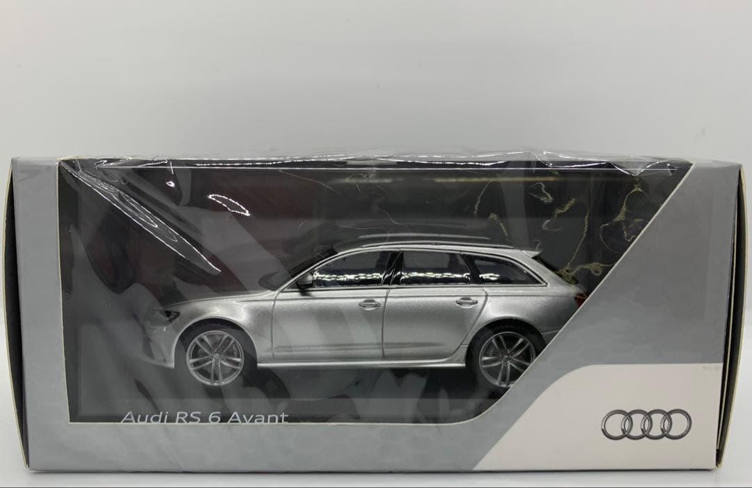 Audi特注1/43 Audi RS 6 Avant プリスマシルバー Mini GT Audi RS 6 Avant 1:64 Diecast | LOT57 Supplies