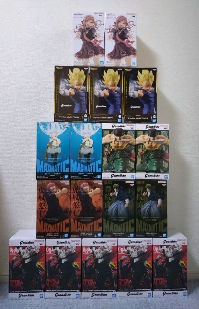 ワンピース ドラゴンボール 呪術廻戦 フリーレン ダンダダン 学マス フィギュア ドラゴンボールZ MATCH MAKERS 人造人間18号VSミスター・サタン（VS