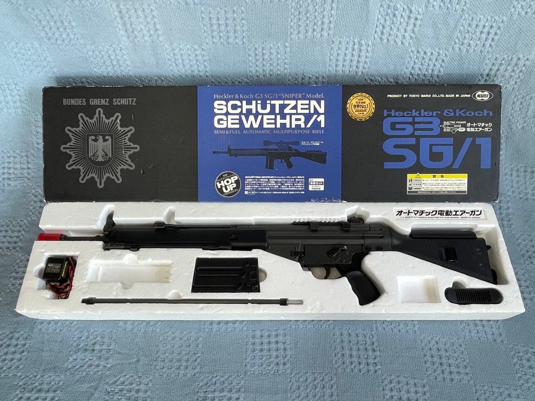 東京マルイ G3 SG/1 電動ガン H&K G3 SG-1 東京マルイ 電動ガン エアガンレビュー