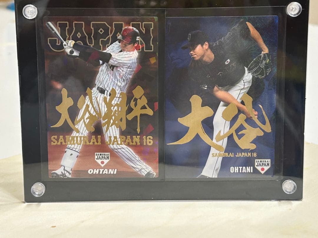 大谷翔平　侍JAPANチップス　プロ野球カード 侍ジャパン2017【 カルビー プロ野球チップス】大谷翔平◎SJ-06◎金