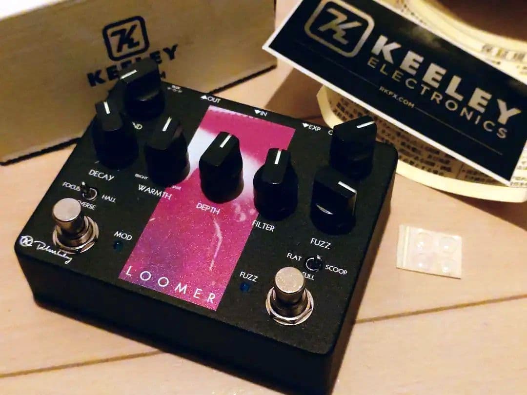 Keeley Loomer エフェクター ファズ　リバーブ Keeley Loomer - What To Know & Where To Buy | Equipboard