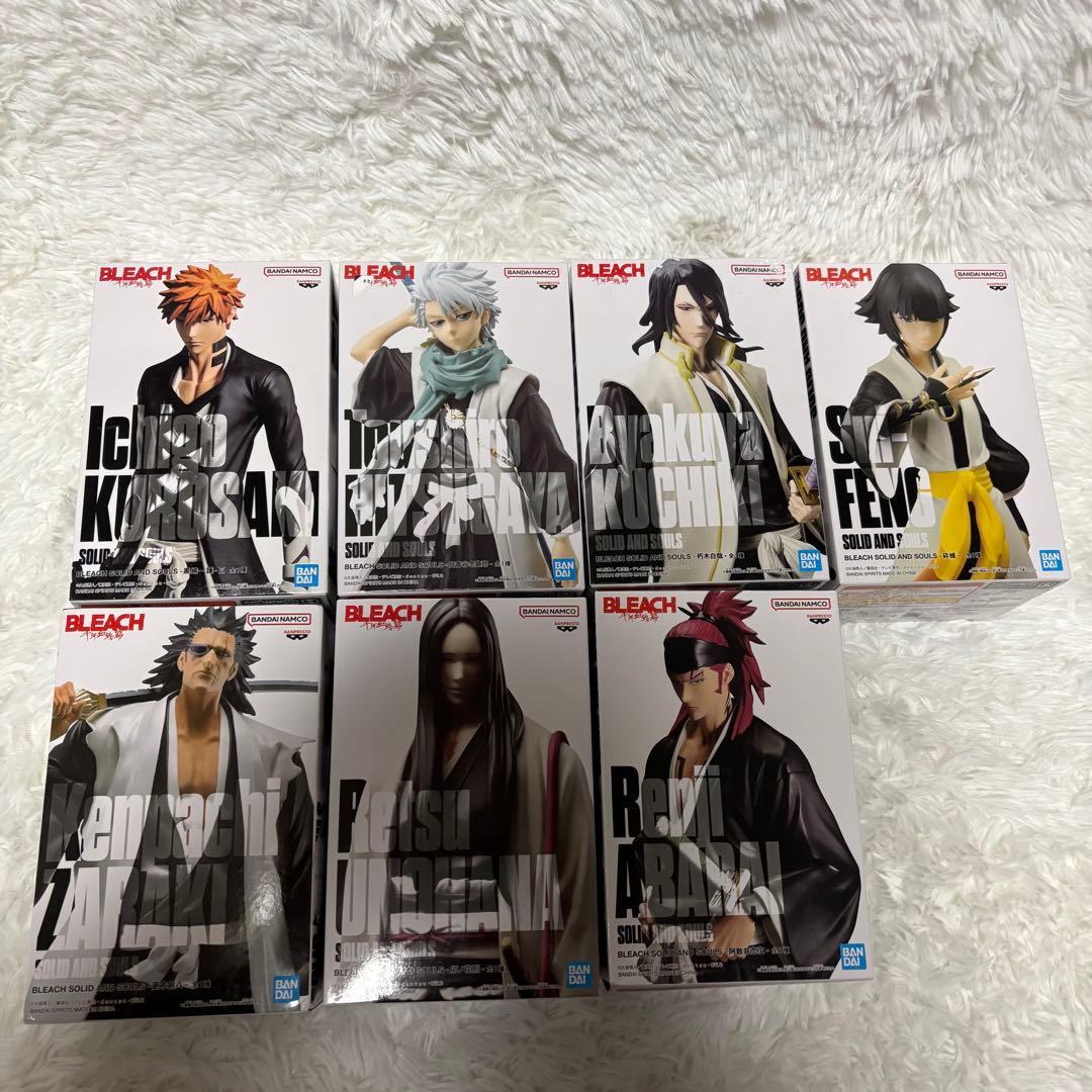 BLEACH ブリーチ　フィギュア　千年血戦篇 7体セット Amazon.co.jp: McFarlane Toys ブリーチ千年血液戦争シリーズ 7インチ