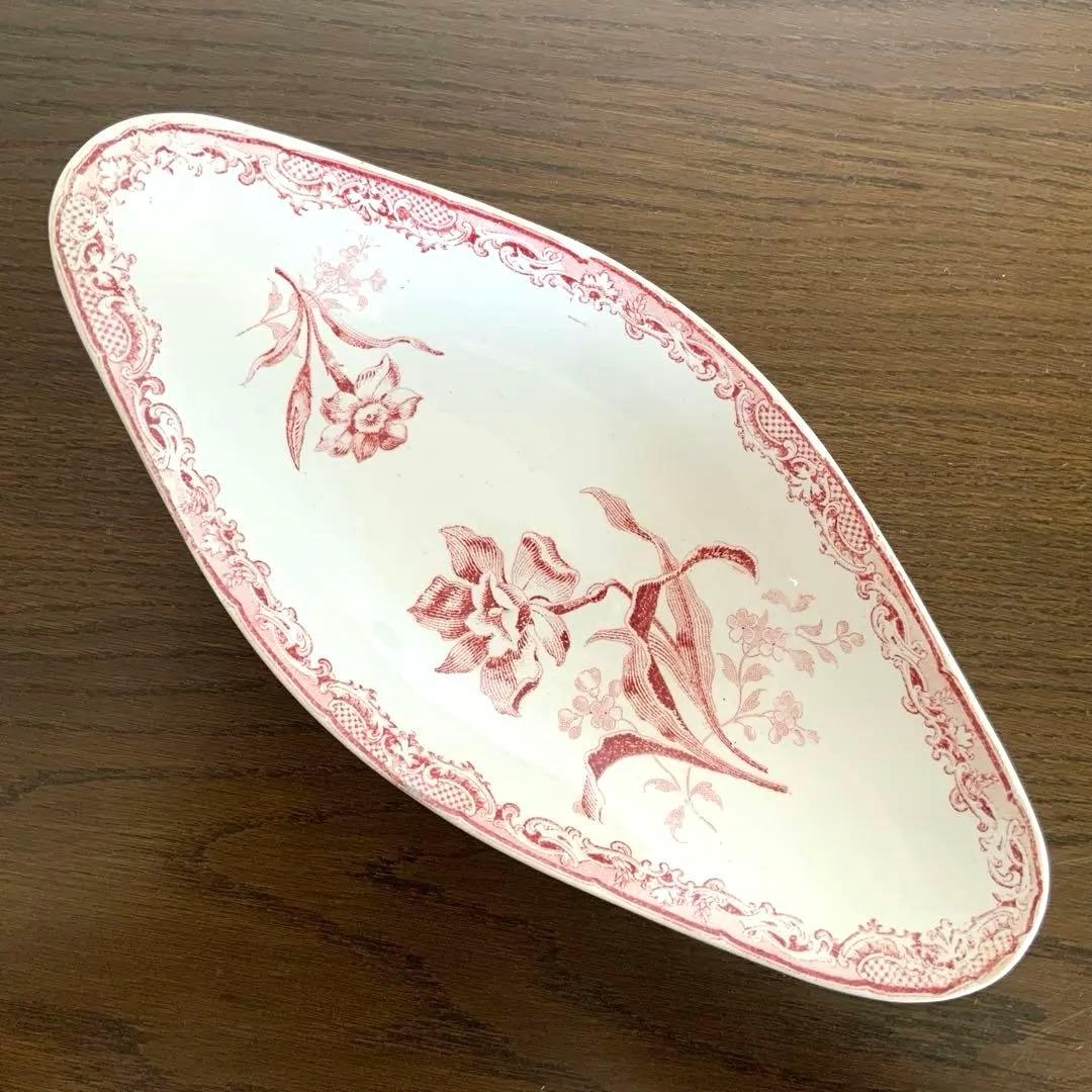 サルグミンヌ　fontanges フォンタンジュ　ラヴィエ　プレート Sarreguemines 