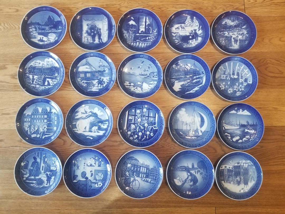 クリスマスイヤープレート 20枚 1999～2018 楽天市場】【2/25限定 P10倍】ロイヤルコペンハーゲン (Royal