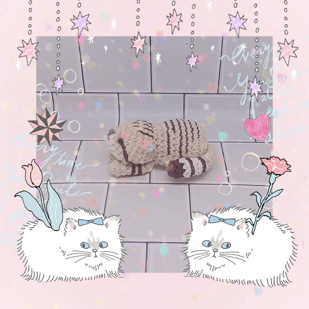 あみぐるみ マヌルネコ - OK-3&Co. GALLERY | minne byGMOペパボ 国内