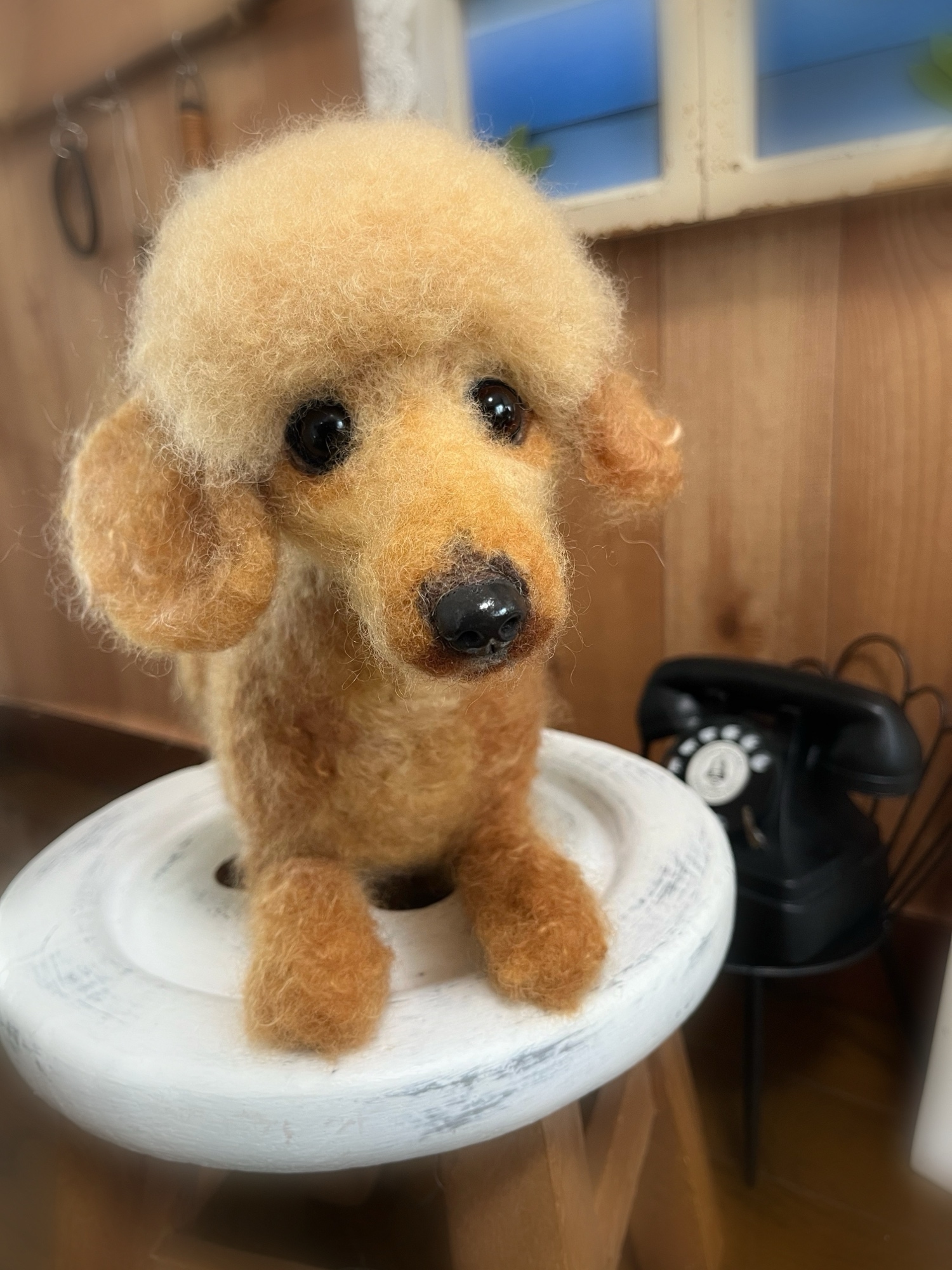 愛犬ちゃんそっくり人形(Sサイズ)オーダー作品:ロングコートチワワ