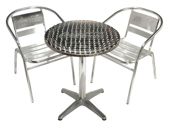 Coca-Cola BRAND Coke Aluminum Chair / コカ・コーラ ブランド コーク